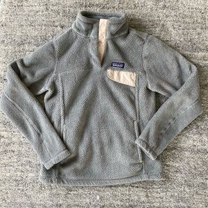 Patagonia Re-Tool Snap Tee Pullover Fleece 1/2 zip / button up